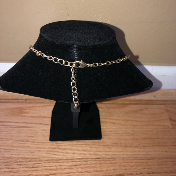 Sparkly rhinestone colored necklace - Picture 8 of 11